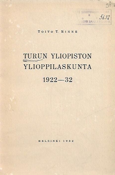 Turun yliopiston psykologian laitoksen historia, 1922 1972. - Death investigators handbook vol 3 scientific investigations.