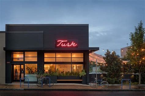 Tusk portland. Ranked #1 for Middle Eastern restaurants in Portland. "Go for the magic carpet ride and you'll be happy!" (4 Tips) "The hummus is fantastic." (9 Tips) "Get the tasting menu, and come hungry!" (3 Tips) "So bright and beautiful- delicious too!" 