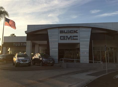 Tustin buick gmc. 776 reviews of Tustin Buick GMC "(Actualy 4..5 stars) First new car ever: Yukon XL Denali No presure to buy.. how can we help you. (Free popcorn too) Purchased one extra (bug shield) and the salesman installed it for us for free (service was closed). (Free 30 gal tank of gas too) TO much pressure from Finance lady to purchase "GAP insurance" "Anti theft … 