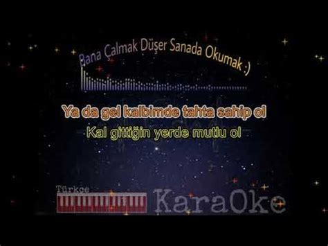 Tutamıyorum Zamanı karaoke YouTube.