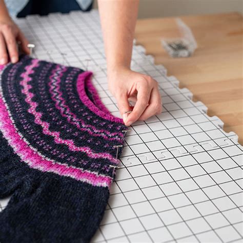 Tutorial Blocking Knits KnitPicks Staff Knitting Blog