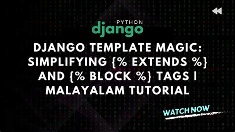 Tutorial Django 10 Template Tags YouTube