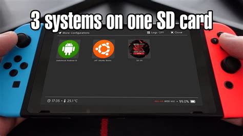 Tutorial How To Install Android 10 L4t Ubuntu Atmosphere emuMMC On One SD Card On Nintendo Switch