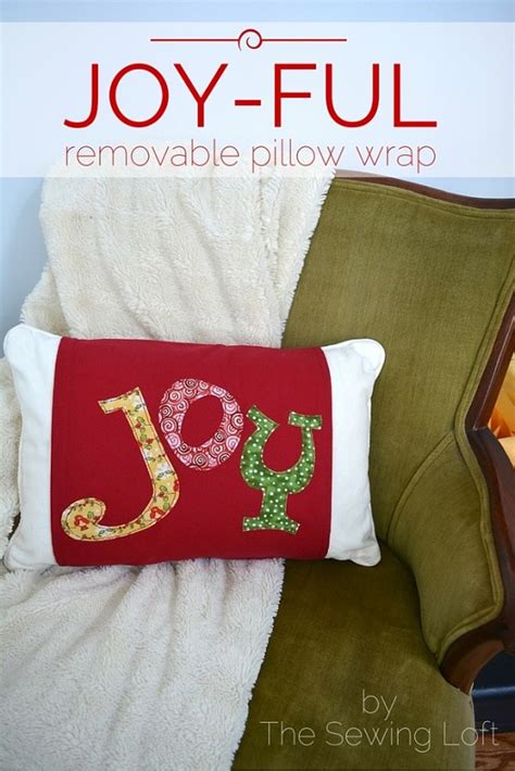 Tutorial Joy pillow wrap Sewing