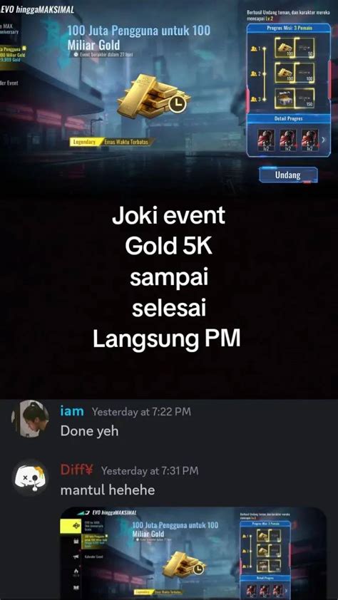 Tutorial joki event keping emas 5k & Cerita seks Asia eporner japan 88 di Bokep Sepong cek komentar terbaru Telegram Group image 1