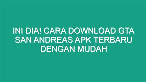 Tutorial mod gta san andreas pc dengan mudah 【Jurusan farmasi poltekkes kemenkes jambi gelar pengabdian masyarakat di】