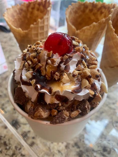 Our current favorites are: 1: Tutrone’s Ice Cream, 2: Sortino's Italian Kitchen, 3: Ice Cream Shops in Pocono Summit. 1. Tutrone’s Ice Cream. 12 - 10PM. 2581 PA-940, Pocono Summit. Ice Cream “First off, the ice cream was really good. The …. 
