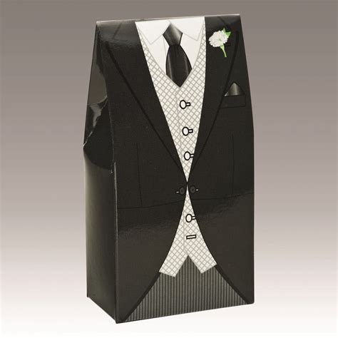 Tuxedo Gift Box, Groom's Gift Box, Groom