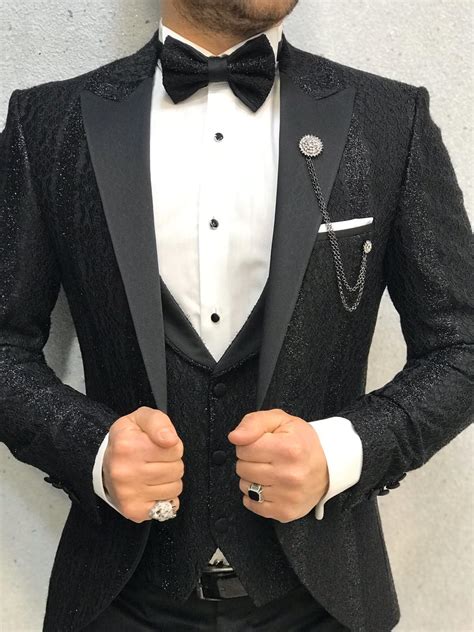Tuxedo lapel. Gray Suits Gray 3 Piece Slim Fit One Button Wedding Groom Party Wear Coat Pant, Shawl Lapel, Gray Suit, Men Gray Suit, Gray Slim Fit Suit. (309) $314.10. $349.00 (10% off) FREE shipping. Realistic Tuxedo T-shirt. Tux and Bow tie suit T-shirts and Apparel. Tuxedo T shirts. (3.2k) 