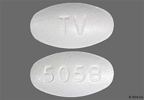 "tv 53 White" Pill Images. The following drug pill images m