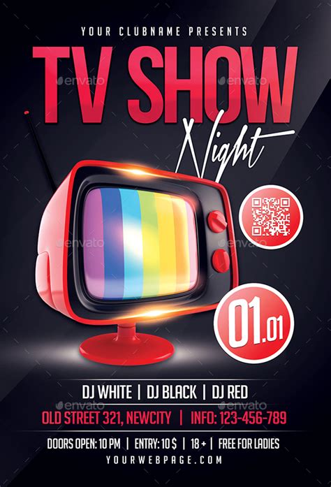 Tv Show Poster Template