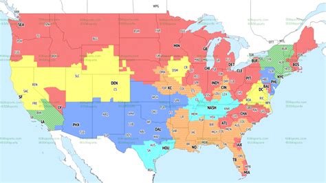 NFL TV Schedule and Maps: Week 17, 2022. January 1, 2023. All listings are unofficial and subject to change. Check back often for updates. NATIONAL BROADCASTS; . 