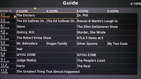 TV schedule for Colorado Springs, CO from antenna providers. 