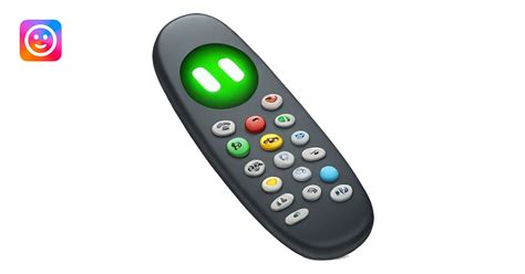 Tv remote emoji.  A walking TV emoji created using AI.  Copy and paste tv_remote to use it.  ...