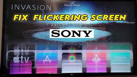 Tv screen flickering sony.  Several advanced settings that may cause a flickering screen (a...