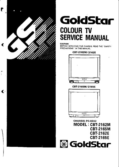 Tv service manual goldstar vcr combo. - Savage arms model 110 owners manual.
