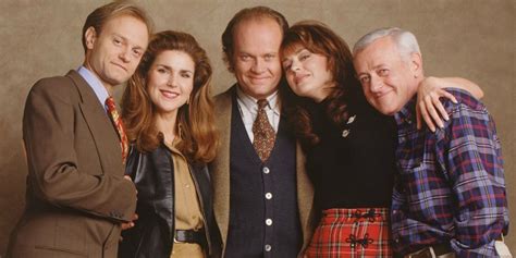 Tv show frazier. Why Frasier Was Better Than Cheers. Ultimately, Frasier was a better series than Cheers because Frasier was able to build a more stable and consistent formula throughout its 11-season run than its parent series. The cast continuity and the decision to expand beyond the confines of the bar allowed Frasier to take … 