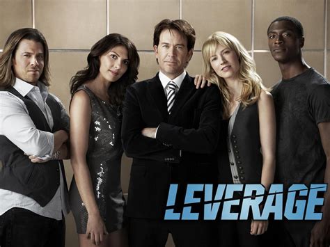 Tv show leverage. Leverage is a drama on TNT. It stars Academy Award winner Timothy Hutton in the role of Nate Ford. He leads a gang of criminals that... 