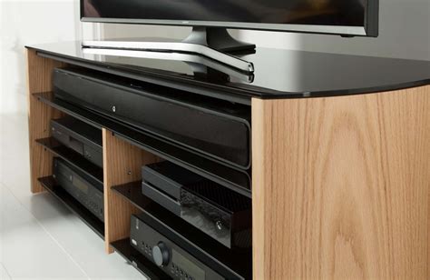Tv stand with soundbar shelf. Things To Know About Tv stand with soundbar shelf. 