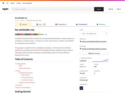 Tw animate css vs tailwindcss animate. 2+ - Ensure the codebase is using the...