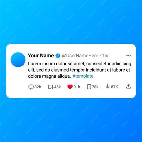 Tweet Box Template