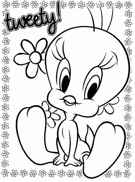 Tweety Bird Coloring
