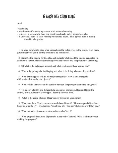 Twelve angry men study guide act 2. - Mori seiki sl 4 need manual.