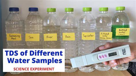 Twenty different water samples from