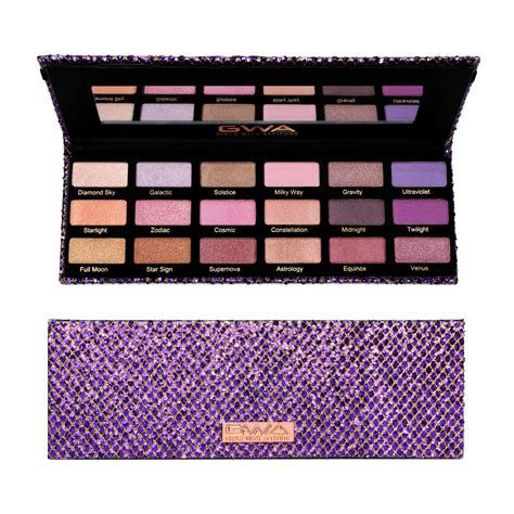 Twilight eyeshadow palette. About.com Beauty suggests that women over 50 wear eyeshadow colors that enhance their eye colors. Specific color recommendations include blue-gray, copper, brown and gold shades fo... 