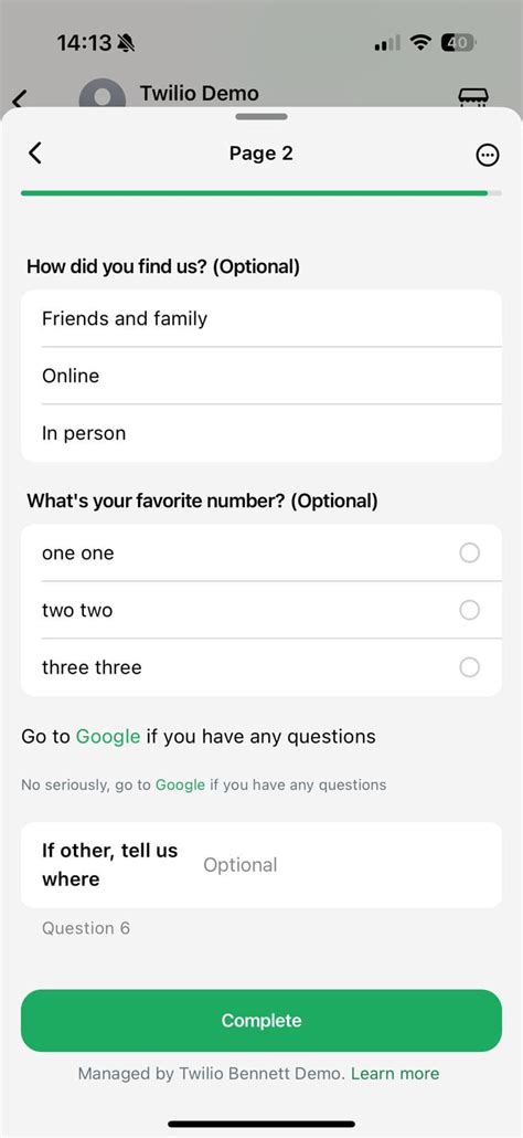 Twilio whatsapp flows.  Code snippets, tutorials, and sample apps for common...