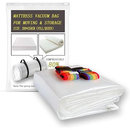 Twin/Twin XL Foam Mattress Vacuum Bag for Moving, Vacuum Seal Mattress ...