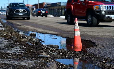 Twin Cities drivers deal with brutal potholes on roadways as winter leaves its mark