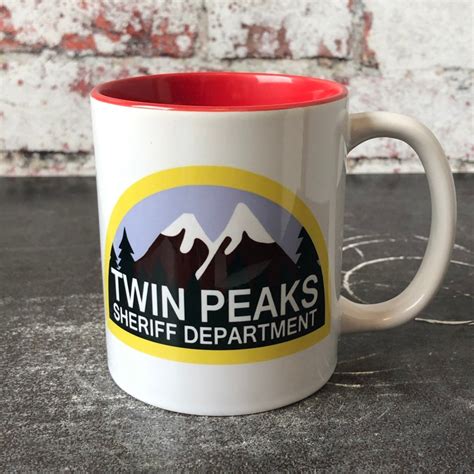 Twin Peaks Mug - Etsy