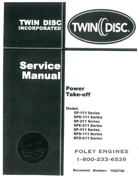 Twin disc series 2000 repair manuals. - Handbook of bolts and bolted joints.