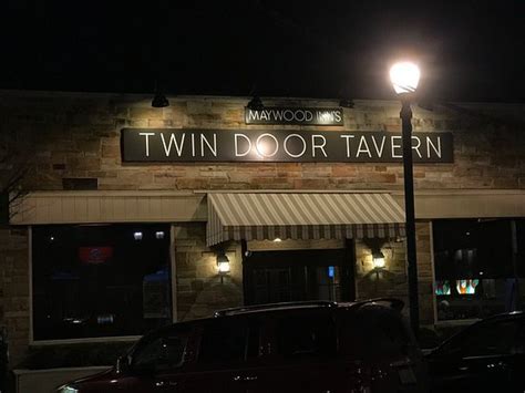 Twin door tavern. The doors open at 7 a.m. and will stay that way until 1 p.m. (or, of course, sold out) — and anyone there at 7:30 a.m. will be able to see a festive Champagne sabering. 
