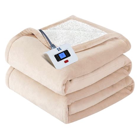 About this item Polyester SOFT AND COMFORTABLE – Never climb into cold sheets again Electric Heated Blanket in ultra soft comfortable comfort knit fleece fabric Twin and Full size include 1 controller Queen and King size include 2 controllers 100 Polyester .... 
