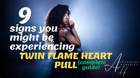 Twin flame separation heart pull.  That is not how true twin flame recognition wo...