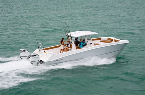 Twin vee 340 gfx review.  Conditions were good for a performance run.  Embrac...