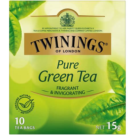 Twinings Green Tea & Mint - 20 tea bags - Tea At Heart