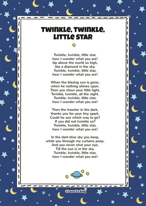 Twinkle twinkle little star lyrics. Things To Know About Twinkle twinkle little star lyrics. 