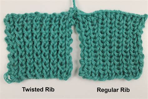 Twisted Rib Tricting Tutorial How to Knit Twisted Ribbing Kathryn