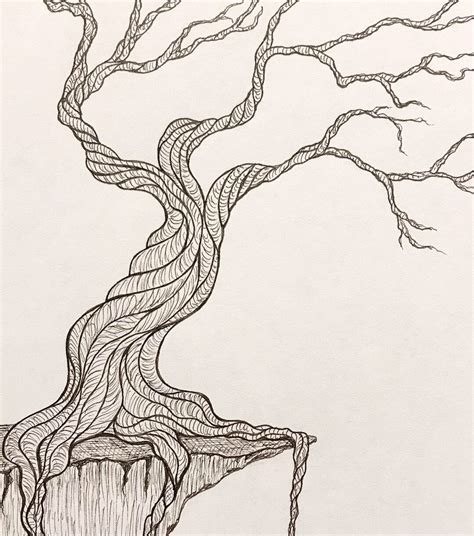 Twisted Tree Drawing at Explore collection of