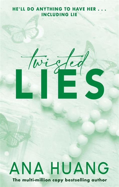 Twisted lies ana huang free pdf download. Twisted Lies. Twisted #4. Ana Huang. 560 pages • first pub 2022 ISBN/UID: 9781728274898. Format: Paperback. Language: English. Publisher: Bloom Books . Publication date: 30 June 2022. fiction contemporary romance dark emotional medium-paced. fiction contemporary romance dark emotional medium-paced. 