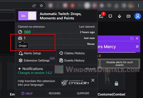 Twitch Auto Claim Drops Extension