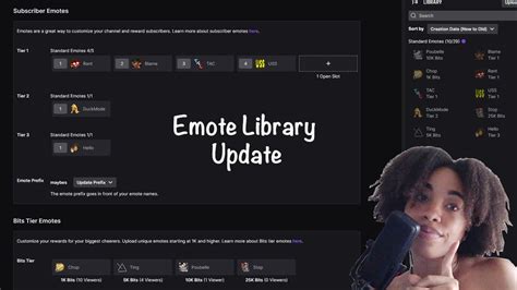Twitch Emote Library