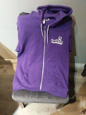 Twitch Purple Hoodie Size: L eBay