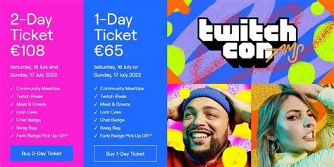 Twitchcon Ticket Price