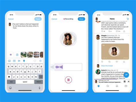 Twitter Adds Captions to Voice Tweets