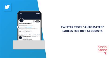 Twitter Experiments With Labels for Bot Accounts