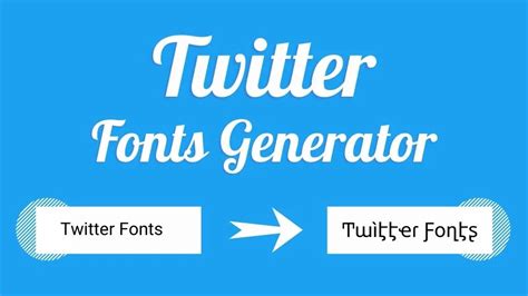 Twitter Font Generator
